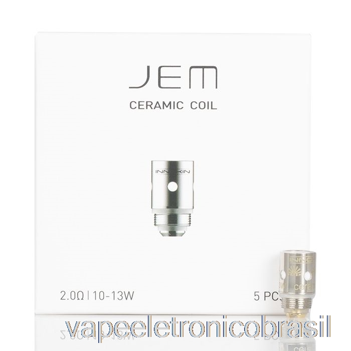 Vape Recarregável Innokin Jem/goby Bobinas De Substituição 2.0ohm Bobina Cerâmica Jem